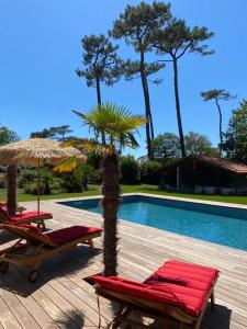 Villa Valhalla - 400m from beach, sauna and big heated pool