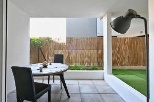 Appt T2 en rez-de-jardin, au calme, à 2mn tram !