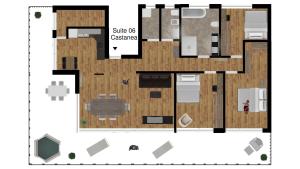 Appartamento Deluxe con 3 Camere da Letto