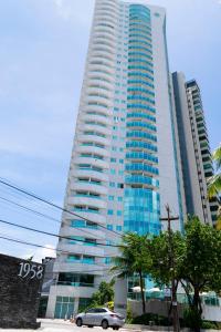 202 Flat Beira Mar Av Boa viagem - Vista para o mar