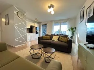 Agréable 3 pièces avec Parking proche Gare et Paris by immo Kit bnb - لا كورناوف