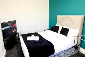 Kyoto Central I 4 BDR House I 50 inch Smart TVs in Rooms I Large Spacious Rooms I Refurbished I Derby City Centre