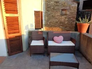 Maisonnette Farinole terrasse vue mer - 农扎