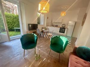 Charmant rez-de-jardin lumineux en plein centre ville de Grenoble