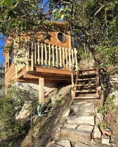 B&B / Chambres d'hotes La Cabane Aixoise Piscine & Jacuzzi : photos des chambres