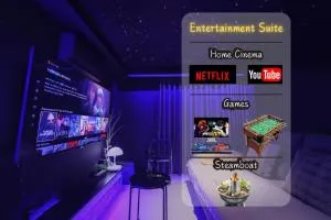 Mini Cinema Suite at Arte Cheras, KL City View, 6pax, MRT 6Min - Kampong Sri Medan