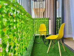 Serene stays apartment with amazing city views, heated swimming pool, modern equipped gym, private parking space and child play area