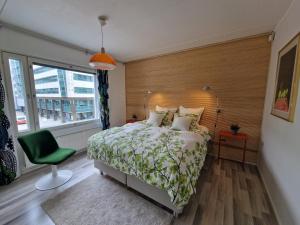 Bright, big apartment with own sauna & balcony