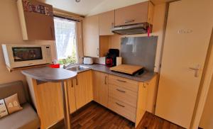 Mobil-home 3 chambres climatisé sur le domaine 4 étoiles Rivages des Landes