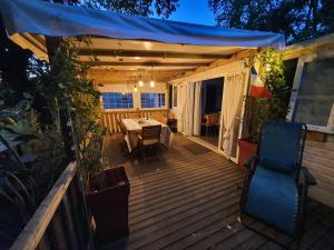 Campings Mobil-home 3 chambres climatise sur le domaine 4 etoiles Rivages des Landes : photos des chambres