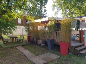 Mobil-home 3 chambres climatisé sur le domaine 4 étoiles Rivages des Landes