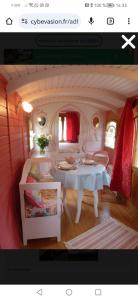 Lodges Roulotte de pellica : photos des chambres
