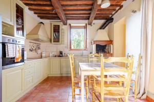 Typical Tuscan home in the village of Cetona