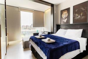 Apart com vista incrível ao lado do Allianz parque e shopping Bourbon - com estacionamento