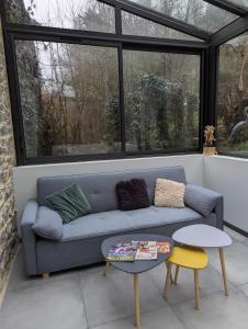 Maisons de vacances Maison de campagne au bord du ruisseau-5mn mer : photos des chambres
