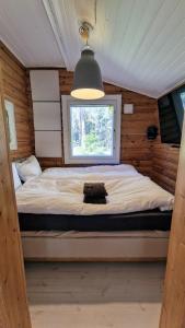 Hirsimökki kansallispuistossa