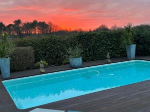 Villas Villa luxueuse spa sauna piscine chauffee & salle de sport : photos des chambres