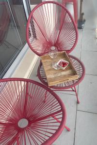 Appartements Le Riviera - Studio Neuf & Lumineux - Avec Balcon : photos des chambres