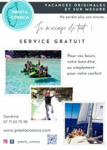 Magnifique appartement vue mer et montagne à Solenzara Corse