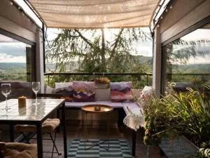 Appartement sur les toits, très jolie vue Provence - Mane