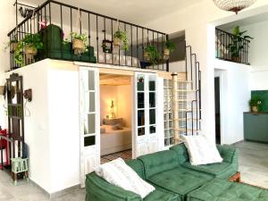 Updated Boho-Glam Loft Apartment