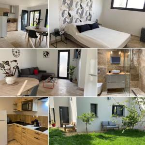 Maisons de vacances Les Loges Florales - Logements a proximite de la riviere Reals : photos des chambres