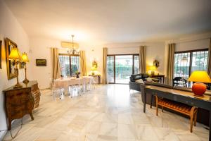 Las Chapas Playa typical beach house.