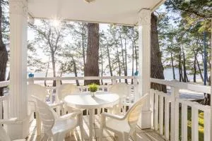 La Cabine - vue sur la plage - 孔卡尔诺