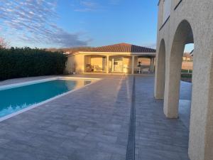 Villas L Ecrin de Lidia close to MEETT Air conditioning Parking : photos des chambres