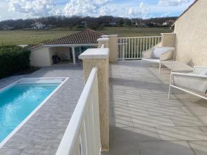 Villas L Ecrin de Lidia close to MEETT Air conditioning Parking : photos des chambres