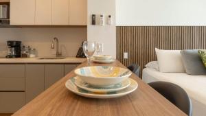 Suite con daybed piso 16 y balcón panorámico CB1636