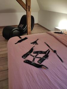 Appartements Gite-Love Room L-Albizia - Escapade romantique : photos des chambres