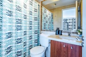 Comodo departamento a pasos del metro y Costanera Center