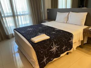 M&V Flats - Prédio Vision - 1,5 km Mané Garrincha - 500m Esplanada dos Ministérios - Vaga de garagem - Ar condicionado - Cama queen size - Piscina - Academia