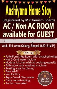 Aashiyana Home Stay, Arera Colony, Bhopal