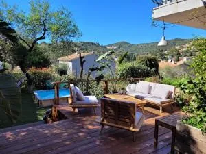 Spacieux t3 jardin et piscine - 皮埃尔弗-迪瓦尔