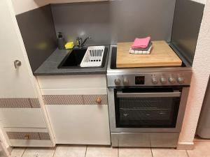 House St-George Studio Alpine with terrace and view on village