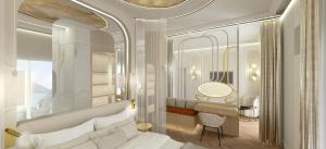 Hotels Grand Hotel Des Lecques; BW Signature Collection : Suite Lit King-Size - Vue sur Mer