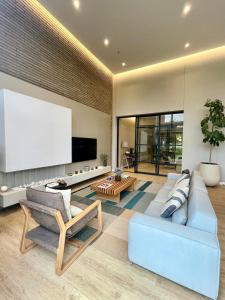 Modern studio with terrace in event sector