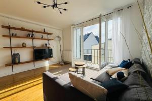 5-room apartment in the heart of the city center