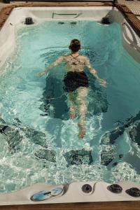 Maisons de vacances Bien-etre & Spa privatif - Spa de nage, sauna, lit hydromassant & relaxation Immersive : photos des chambres