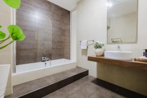 Family duplex apartment w shared pool by Homely