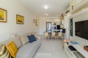 Apto com vista mar lateral, cond beira mar RAP0306