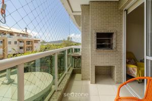 Apto com vista mar lateral, cond beira mar RAP0306