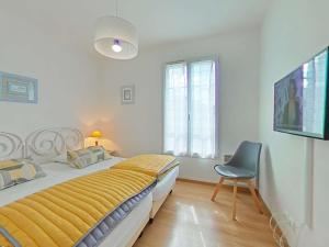 Appartements Appartement 3 pieces avec balcon a 700m de la plage - 6 couchages, garage, classe 3 etoiles - FR-1-224-710 : photos des chambres