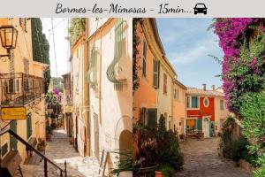 Appartements SPECIAL COUPLE & FAMILLE - Lit Queen Size - Netflix - Climatisation - Terrasse Plein Sud - 2 min Centre-Ville - 6 min Mer - Parking prive - OFFRE SPECIALE : photos des chambres