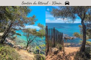 Appartements SPECIAL COUPLE & FAMILLE - Lit Queen Size - Netflix - Climatisation - Terrasse Plein Sud - 2 min Centre-Ville - 6 min Mer - Parking prive - OFFRE SPECIALE : photos des chambres