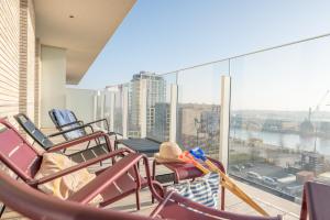 Sixt Haven, panoramisch appartement Oosteroever, Oostende