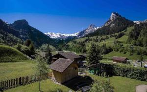 Bijoux mit Blick auf Blüemlisalp