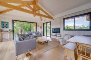 Maisons de vacances La villa tchanquee du Bassin : photos des chambres